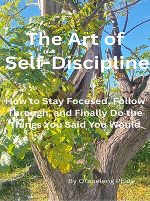 cover image of The Art of Self Discipline